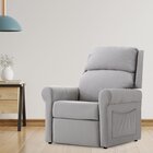 Poltrona Reclinável Dallas  Cinza