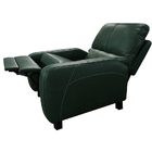 Poltrona Reclinável De Couro Doral Com Mecanismo Way Green Bi