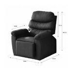 Poltrona Reclinável Do Papai  Preto