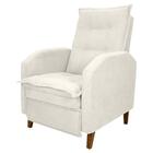 Poltrona Reclinável Do Papai Ben Boucle  Bege