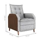 Poltrona Reclinável Do Papai Ben Linho