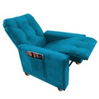 Poltrona Reclinável Do Papai & Mamãe Comfort Turquesa