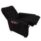 Poltrona Reclinável Do Papai & Mamãe Confort Preto