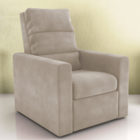Poltrona Reclinável Do Papai Neiva Veludo Cappuccino