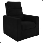 Poltrona Reclinável Do Papai Neiva Veludo Preto