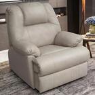 Poltrona Reclinavel Eletrica Brahman 1369 Couro Legitimo Toro