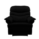 Poltrona Reclinável Elétrica Do Papai Sala Simon Suede Preto