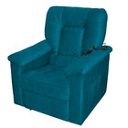 Poltrona Reclinável Elétrica Porsche Em Veludo Matrix