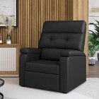 Poltrona Reclinável Em Dois Estágios Luanda Preto