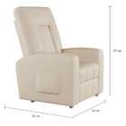 Poltrona Reclinável Eos Bege