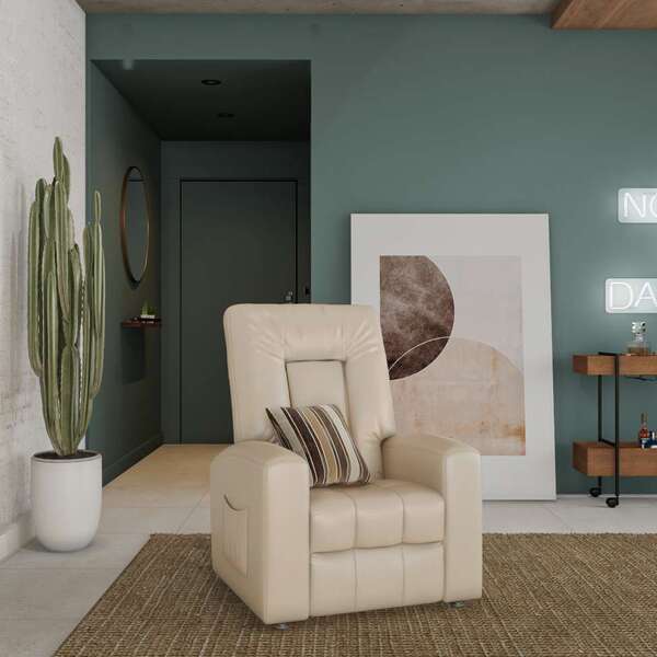 Poltrona Reclinável Eos Bege