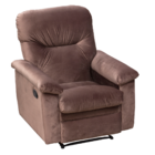 Poltrona Reclinável Essen Veludo Marrom