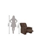 Poltrona Reclinável Estoril Marrom