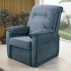 Poltrona Reclinável Goya Em Veludo