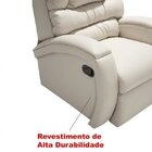 Poltrona Reclinável Imperial Gelo