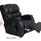 Poltrona Reclinável Imperial Motorizada Courissimo Com Lift C