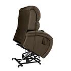 Poltrona Reclinável Imperial Motorizada Para Idoso Suede Mass