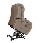 Poltrona Reclinável Imperial Motorizada Para Idoso Suede Mass