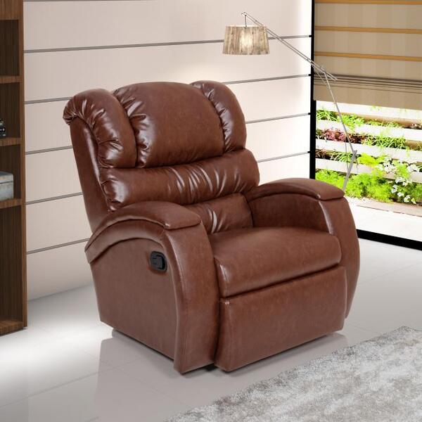 Poltrona Reclinável Imperial Zero Wall Com Balanço E Giro Cor