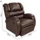 Poltrona Reclinável Imperial Zero Wall Corano Papai Lash Esté