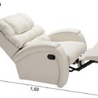 Poltrona Reclinável Imperial Zero Wall Corano Papai Lash Esté