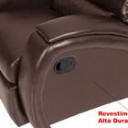 Poltrona Reclinável Imperial Zero Wall Corissimo Marrom