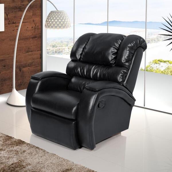Poltrona Reclinável Imperial Zero Wall Corissimo Preto
