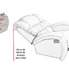 Poltrona Reclinável Imperial Zero Wall Motorizada Corissimo P