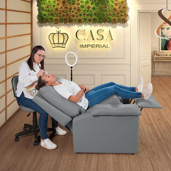 Poltrona Reclinável Lisboa Corano Papai Lash Estética Cílios