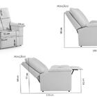 Poltrona Reclinável Lisboa Suede Papai Lash Estética Cílios M