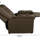 Poltrona Reclinável Lisboa Suede Papai Lash Estética Cílios M