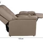 Poltrona Reclinável Lisboa Suede Papai Lash Estética Cílios M