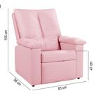 Poltrona Reclinável Lisboa Suede Papai Lash Estética Cílios M