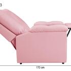 Poltrona Reclinável Lisboa Suede Papai Lash Estética Cílios M