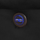 Poltrona Reclinavel Malibu Com Usb Veludo Preto