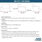 Poltrona Reclinável Mh-1217 Herval Estofada Sem Massageador V