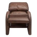 Poltrona Reclinável Mh-1237 Herval Estofada Marrom Fosca K