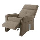 Poltrona Reclinável Mh-3791 Herval Estofada Marrom C