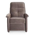 Poltrona Reclinável Mh-3792 Herval Estofada Marrom C