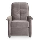Poltrona Reclinável Mh-3792 Herval Estofada Motorizada Marrom