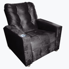 Poltrona Reclinável Moderno 2 Posições Londres Preto