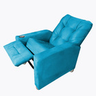 Poltrona Reclinável Moderno 2 Posições Londres Turquesa