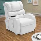 Poltrona Reclinável Motorizada Imperial Branca