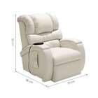 Poltrona Reclinável Motorizada Imperial Gelo