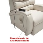 Poltrona Reclinável Motorizada Imperial Gelo