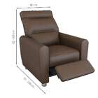 Poltrona Reclinável Mx 44 Pollo Marrom