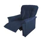 Poltrona Reclinável Mx-57 Troller Veludo Azul
