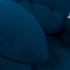 Poltrona Reclinável Mx-61 Ônix Suede Azul