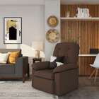 Poltrona Reclinável Nafarros Marrom