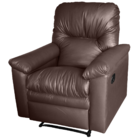 Poltrona Reclinável Olga Sintetico Marrom